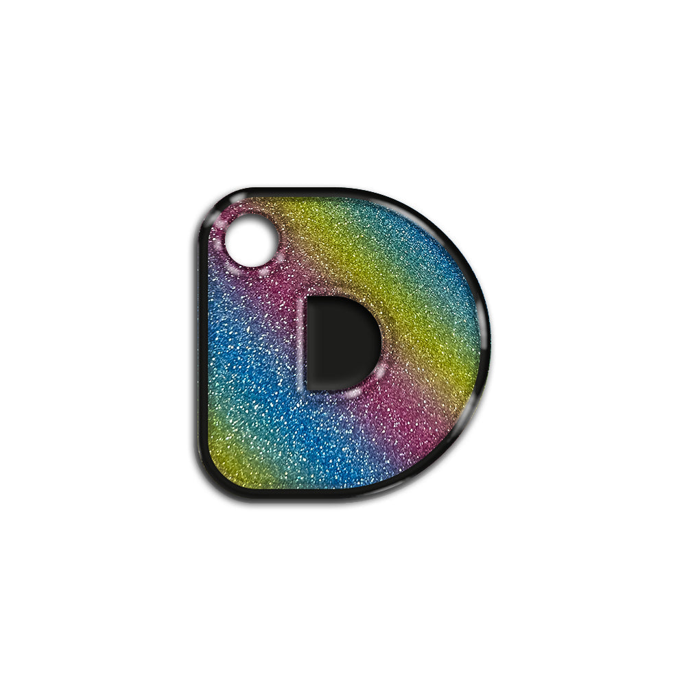 D Harfi Rounded Rainbow | İsimlik