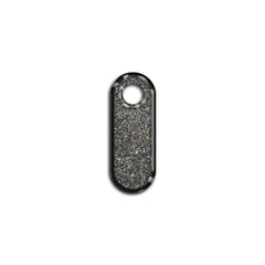 I Harfi Rounded Gri Glitter | İsimlik