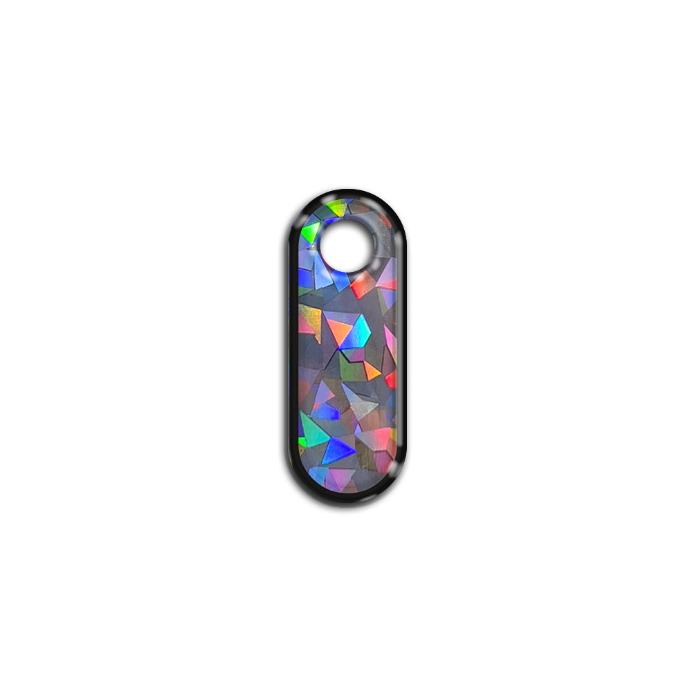 I Harfi Rounded Gri Holo | İsimlik