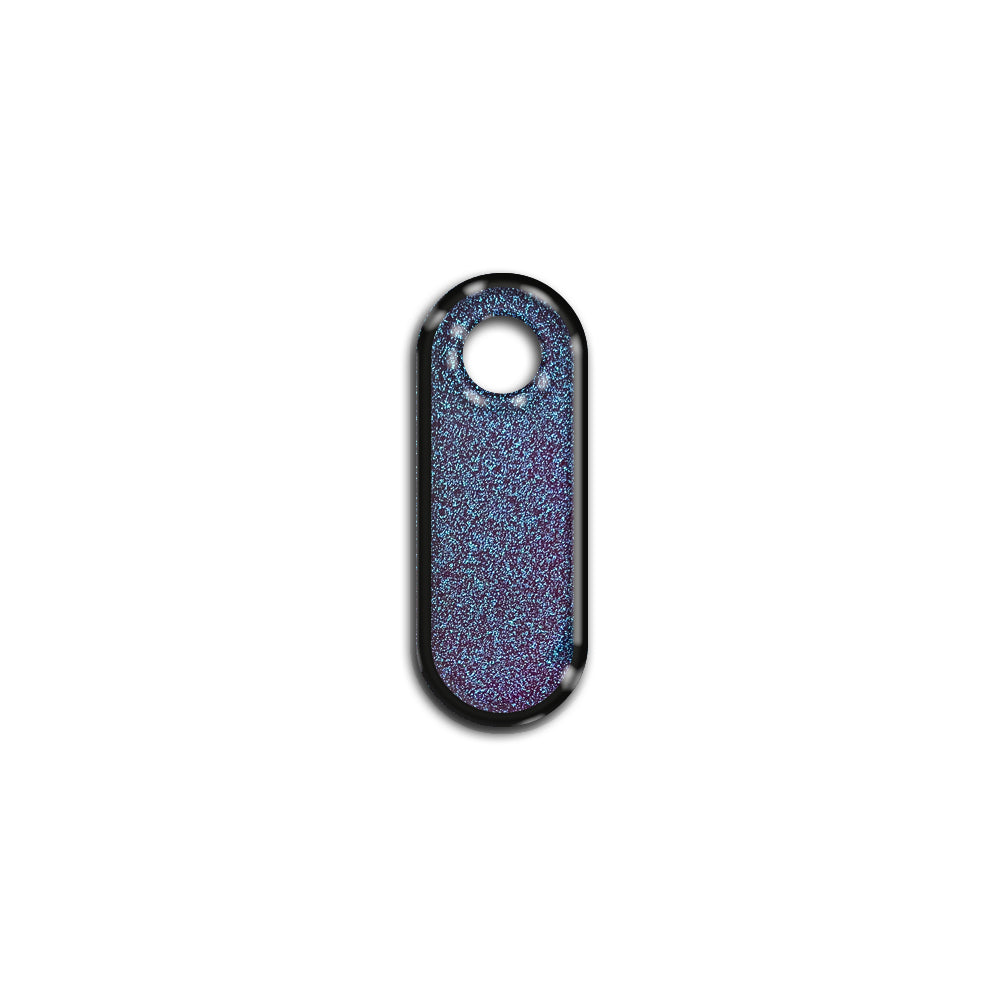 I Harfi Rounded Opal Mavi Glitter | İsimlik