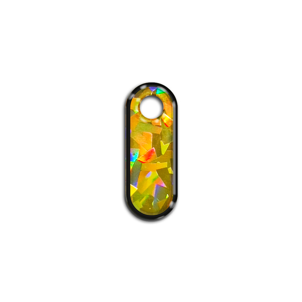 I Harfi Rounded Sarı Holo | İsimlik