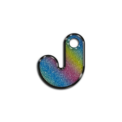 J Harfi Rounded Rainbow | İsimlik