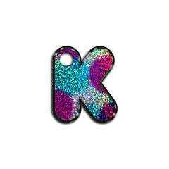 K Harfi Rounded Mermaid | İsimlik