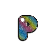 P Harfi Rounded Rainbow | İsimlik