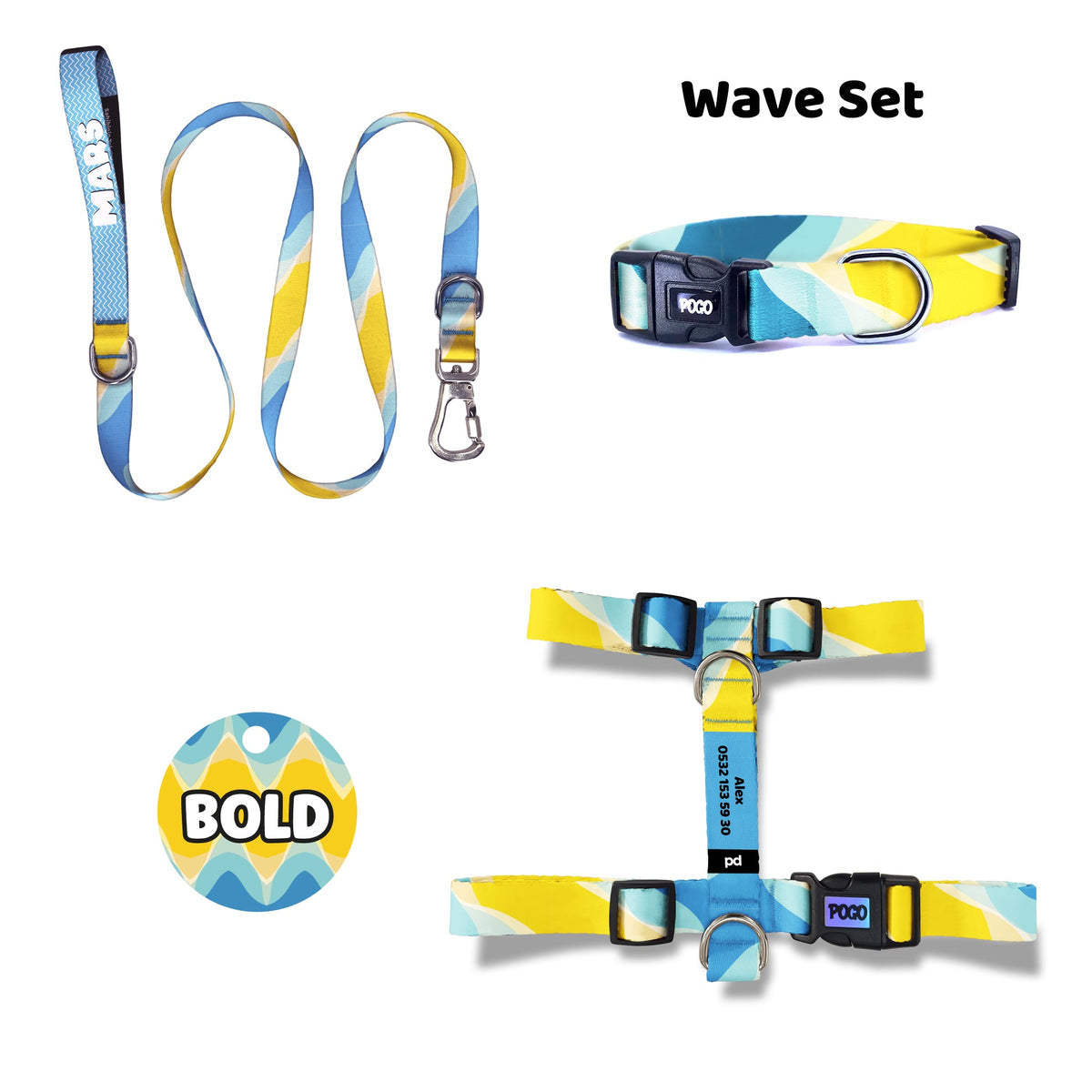 Wave | Tasma ve Künye Seti