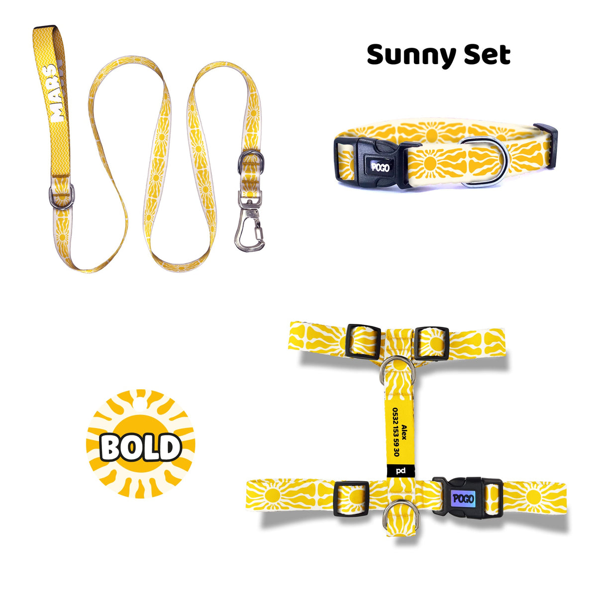 Sunny | Tasma ve Künye Seti