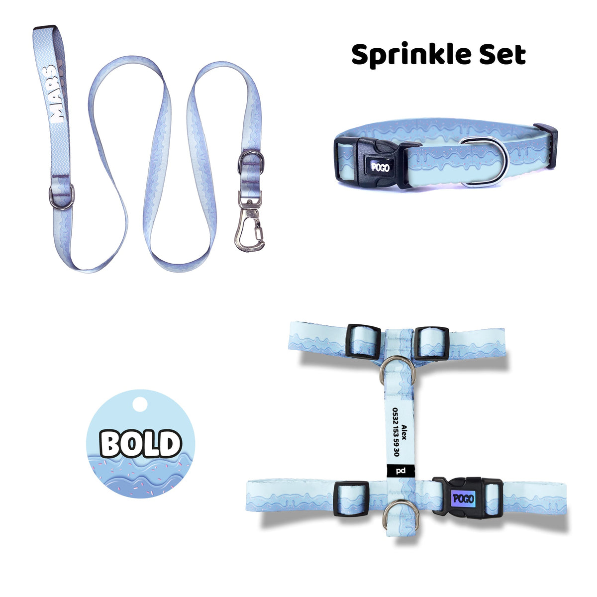 Sprinkle | Tasma ve Künye Seti