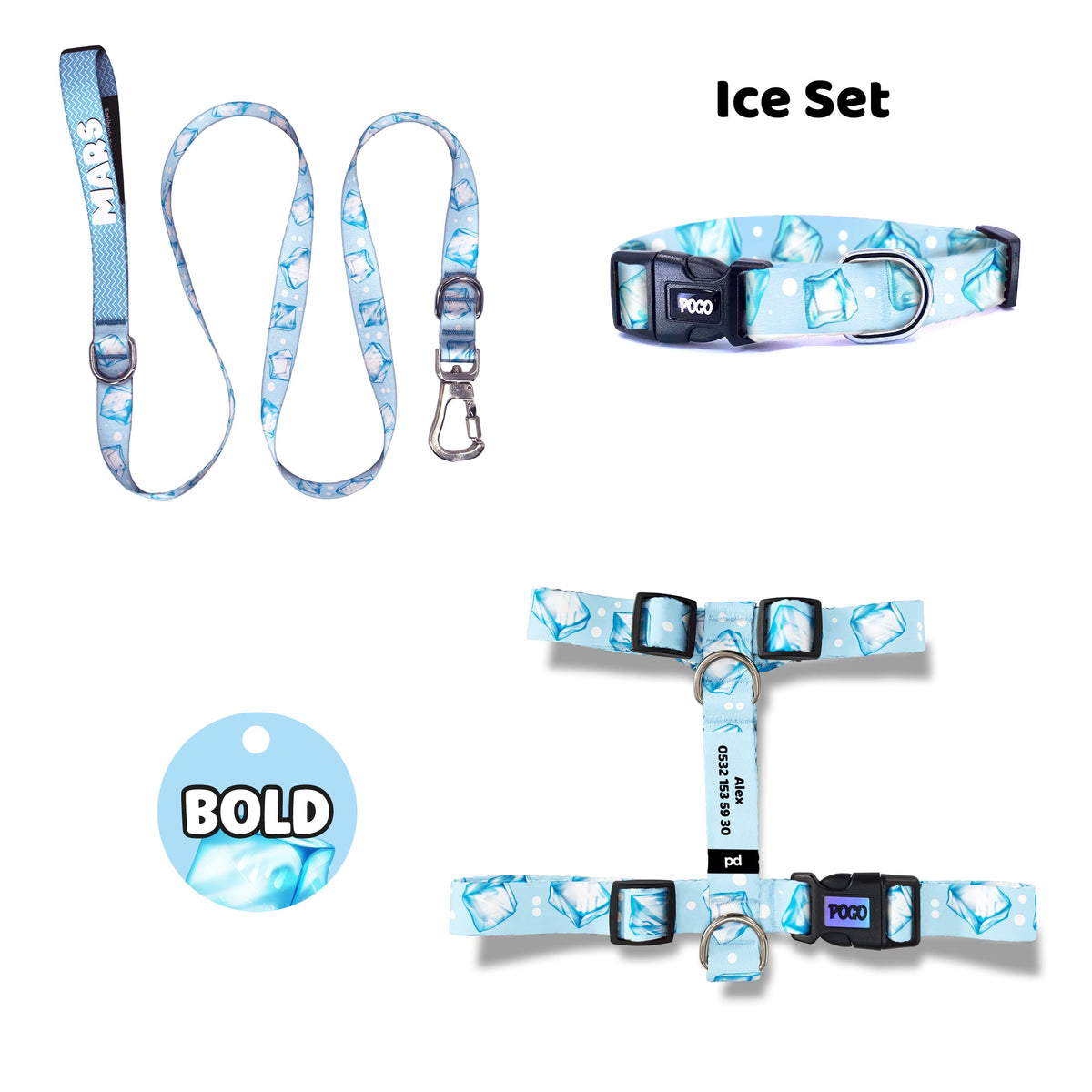 Ice | Tasma ve Künye Seti