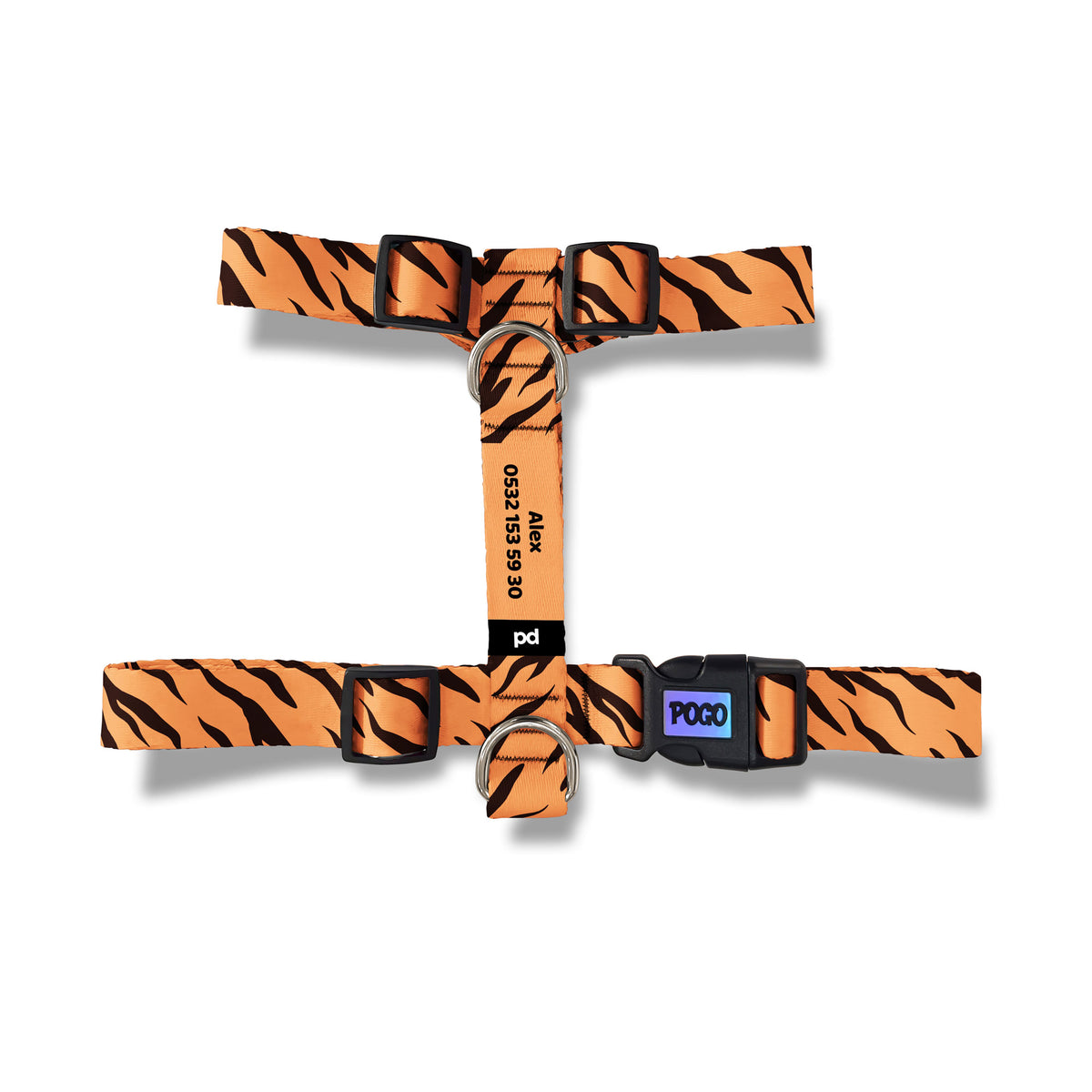 Tiger | Köpek Göğüs Tasması - Evcil hayvanlar için mükemmel bir ürün.