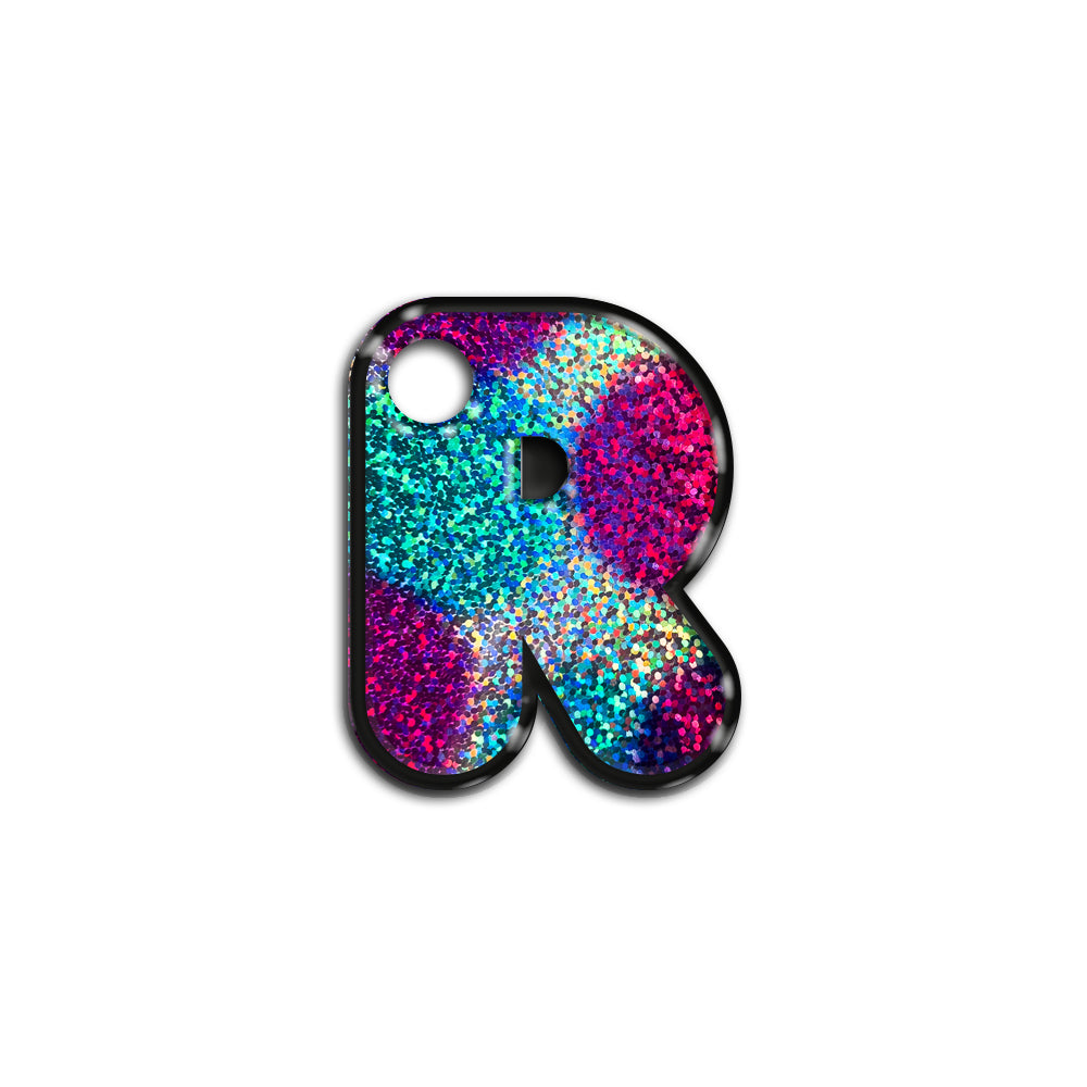R Harfi Rounded Mermaid | İsimlik
