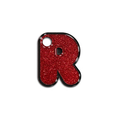 R Harfi Rounded Red Holo | İsimlik