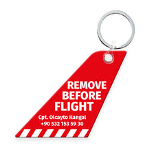 Remove Before Flight | Akrilik Anahtarlık