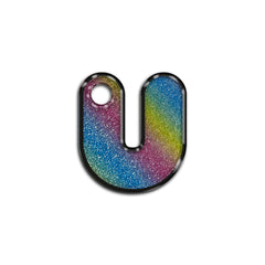 U Harfi Rounded Rainbow | İsimlik