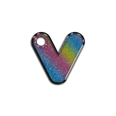 V Harfi Rounded Rainbow | İsimlik