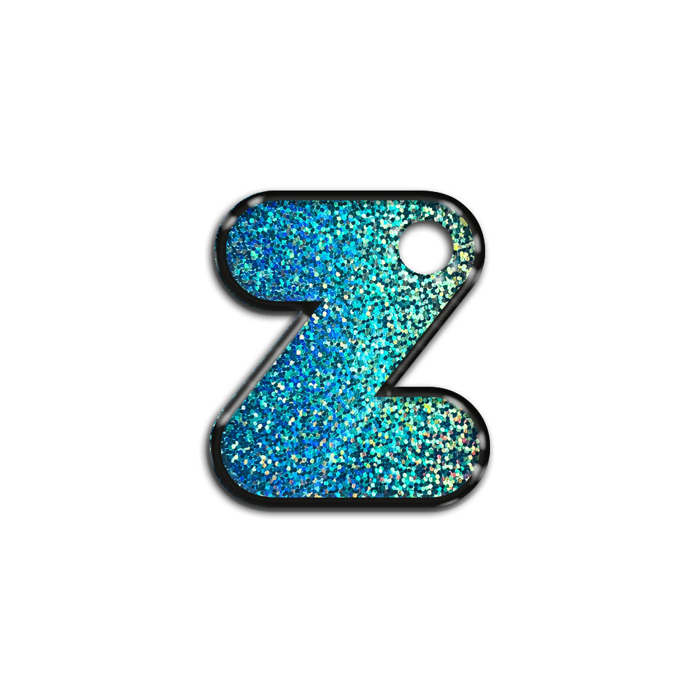 Z Harfi Rounded Mavi Holo | İsimlik